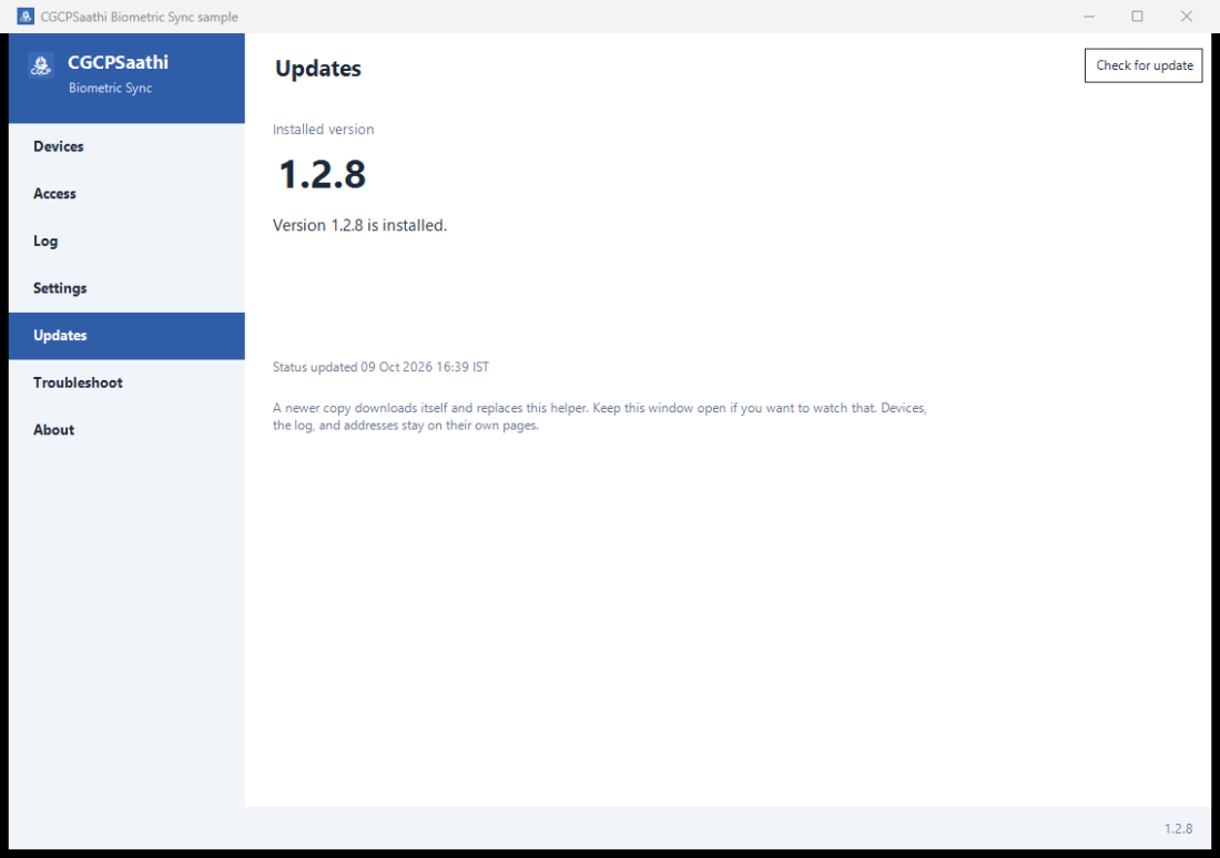 Updates
